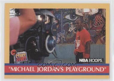 1990-91 NBA Hoops - [Base] #382 - Inside Stuff - Michael Jordan