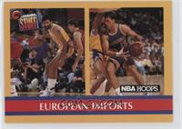 Inside Stuff - European Imports (Vlade Divac, Sarunas Marciulionis)