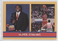 Inside Stuff - Super Streaks (Magic Johnson, Michael Jordan)