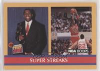 Super Streaks (Magic Johnson, Michael Jordan) [EX to NM]