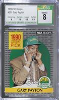1990 Lottery Pick - Gary Payton [CSG 8 NM/Mint]