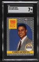 1990 Lottery Pick - Chris Jackson [SGC 7 NM]