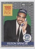 1990 Lottery Pick - Felton Spencer