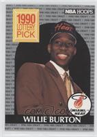 1990 Lottery Pick - Willie Burton