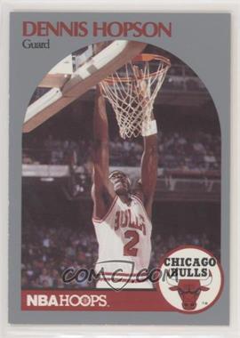 1990-91 NBA Hoops - [Base] #404 - Dennis Hopson [Noted]