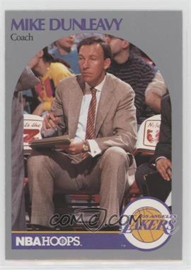 1990-91 NBA Hoops - [Base] #410.1 - Mike Dunleavy Sr. (Normal Spacing Between Name and Position)