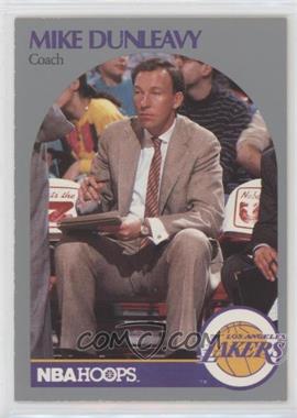 1990-91 NBA Hoops - [Base] #410.1 - Mike Dunleavy Sr. (Normal Spacing Between Name and Position)