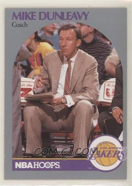 1990-91 NBA Hoops - [Base] #410.1 - Mike Dunleavy Sr. (Normal Spacing Between Name and Position)