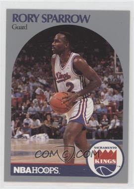 1990-91 NBA Hoops - [Base] #430.1 - Rory Sparrow (Normal Spacing Between Name and Position)