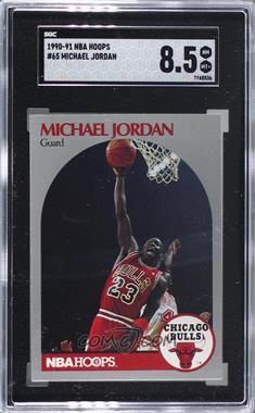 1990-91 NBA Hoops - [Base] #65 - Michael Jordan [SGC 92 NM/MT+ 8.5]