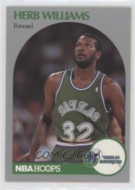 1990-91 NBA Hoops - [Base] #90 - Herb Williams [EX to NM]