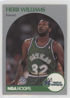 1990-91 NBA Hoops - [Base] #90 - Herb Williams [EX to NM]