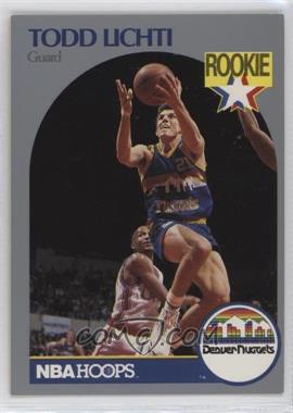 1990-91 NBA Hoops - [Base] #98 - Todd Lichti