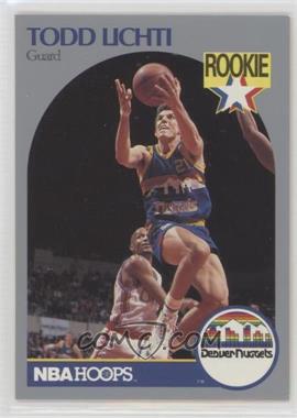 1990-91 NBA Hoops - [Base] #98 - Todd Lichti