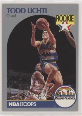 1990-91 NBA Hoops - [Base] #98 - Todd Lichti