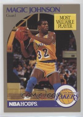 1990-91 NBA Hoops 100 Superstars - [Base] #48 - Magic Johnson