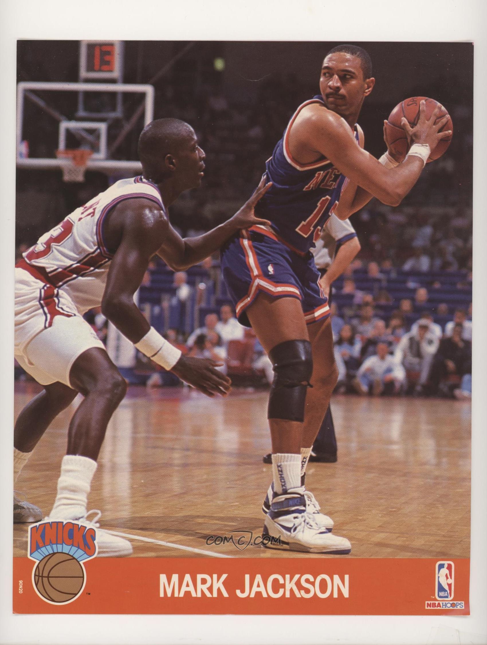 1990-91 NBA Hoops Action Photos - [Base] #90N20 - Mark Jackson