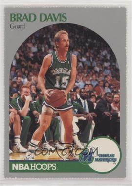 1990-91 NBA Hoops Dallas Mavericks Sheet - [Base] - Singles #_BRDA - Brad Davis