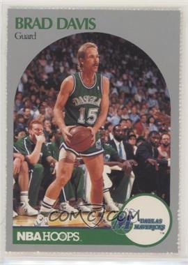 1990-91 NBA Hoops Dallas Mavericks Sheet - [Base] - Singles #_BRDA - Brad Davis