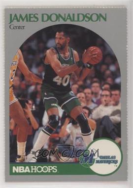 1990-91 NBA Hoops Dallas Mavericks Sheet - [Base] - Singles #_JADO - James Donaldson