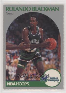 1990-91 NBA Hoops Dallas Mavericks Sheet - [Base] - Singles #_ROBL - Rolando Blackman