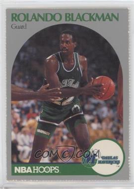 1990-91 NBA Hoops Dallas Mavericks Sheet - [Base] - Singles #_ROBL - Rolando Blackman