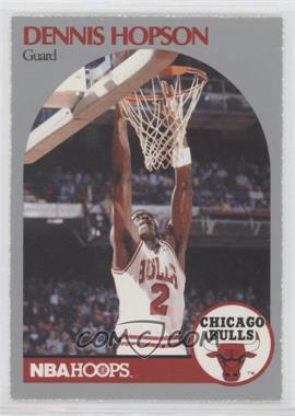 1990-91 NBA Hoops Kodak/Osco Drug Chicago Bulls Sheet - [Base] #_DEHO - Dennis Hopson