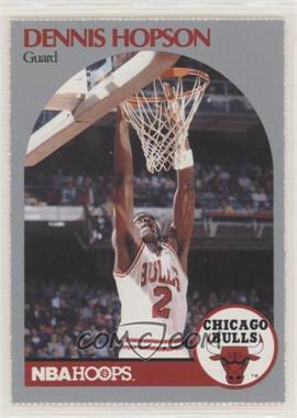 1990-91 NBA Hoops Kodak/Osco Drug Chicago Bulls Sheet - [Base] #_DEHO - Dennis Hopson