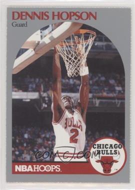 1990-91 NBA Hoops Kodak/Osco Drug Chicago Bulls Sheet - [Base] #_DEHO - Dennis Hopson