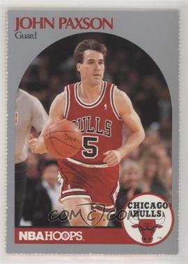 1990-91 NBA Hoops Kodak/Osco Drug Chicago Bulls Sheet - [Base] #_JOPA - John Paxson