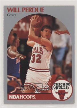 1990-91 NBA Hoops Kodak/Osco Drug Chicago Bulls Sheet - [Base] #_WIPE - Will Perdue [Good to VG‑EX]