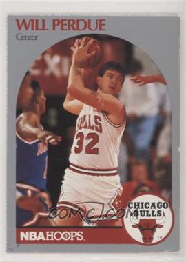 1990-91 NBA Hoops Kodak/Osco Drug Chicago Bulls Sheet - [Base] #_WIPE - Will Perdue [Good to VG‑EX]