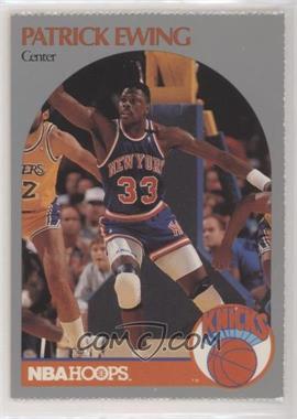 1990-91 NBA Hoops New York Knicks Sheet - [Base] - Singles #_PAEW - Patrick Ewing