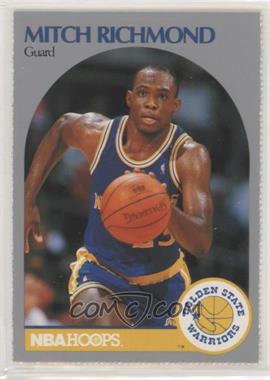1990-91 NBA Hoops Round Table Pizza Golden State Warriors Team Night Sheet - [Base] - Singles #_MIRI - Mitch Richmond