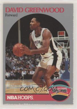 1990-91 NBA Hoops San Antonio Spurs Sheet - [Base] - Singles #_DAGR - David Greenwood