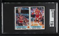 Michael Jordan, Scottie Pippen [SGC 7.5 NM+]