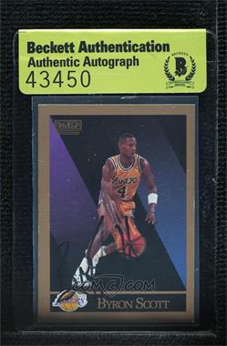 1990-91 Skybox - [Base] #140 - Byron Scott [BAS Authentic]