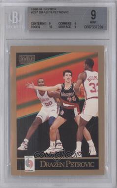 1990-91 Skybox - [Base] #237 - Drazen Petrovic [BGS 9 MINT]