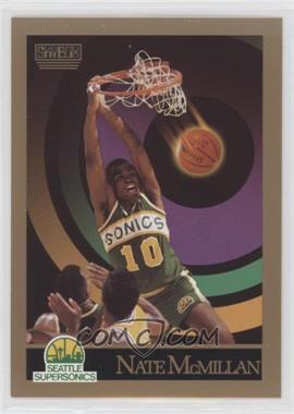 1990-91 Skybox - [Base] #271.1 - Nate McMillan (Back Photo is an Action Shot)