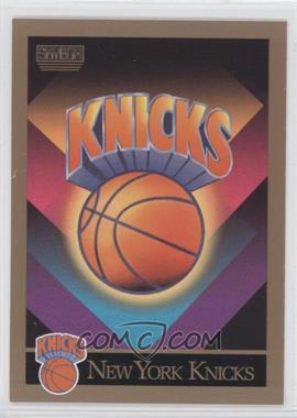 1990-91 Skybox - [Base] #345 - New York Knicks Team