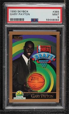 1990-91 Skybox - [Base] #365 - Gary Payton [PSA 9 MINT]