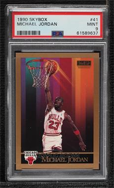 1990-91 Skybox - [Base] #41 - Michael Jordan [PSA 9 MINT]