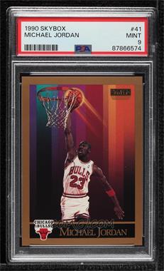 1990-91 Skybox - [Base] #41 - Michael Jordan [PSA 9 MINT]