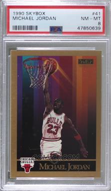 1990-91 Skybox - [Base] #41 - Michael Jordan [PSA 8 NM‑MT]