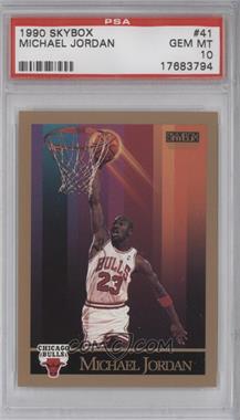 1990-91 Skybox - [Base] #41 - Michael Jordan [PSA 10 GEM MT]