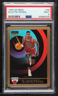 1990-91 Skybox - [Base] #46 - Scottie Pippen [PSA 9 MINT]