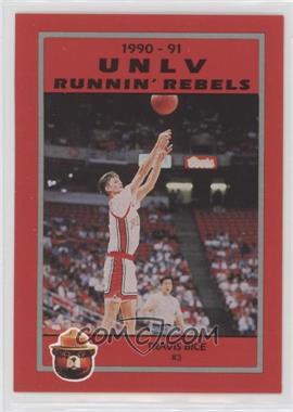 1990-91 Smokey Bear UNLV Runnin' Rebels - [Base] #3 - Travis Bice