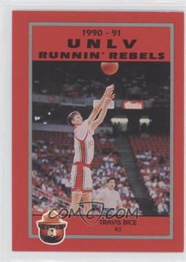 1990-91 Smokey Bear UNLV Runnin' Rebels - [Base] #3 - Travis Bice