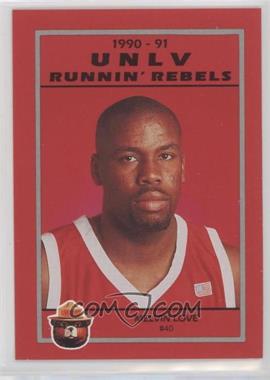 1990-91 Smokey Bear UNLV Runnin' Rebels - [Base] #40 - Melvin Love