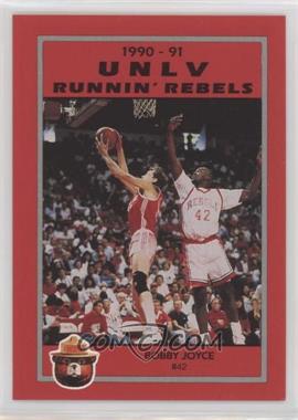 1990-91 Smokey Bear UNLV Runnin' Rebels - [Base] #42 - Bobby Joyce